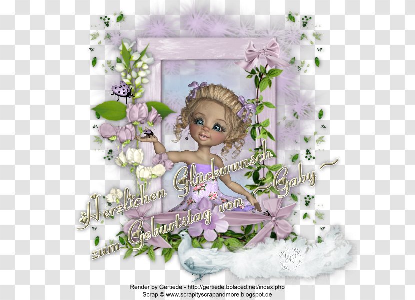 Floral Design Fairy Flower - Lavender Transparent PNG