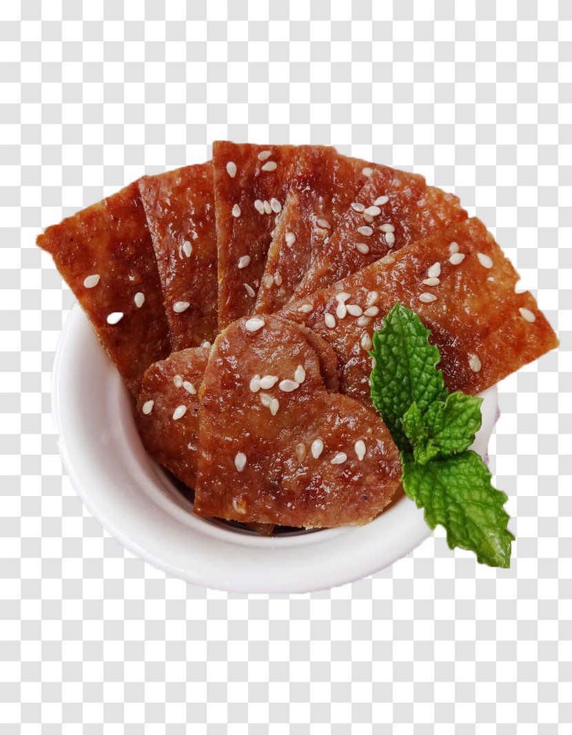 Bakkwa Pork Jerky Char Siu Meat Transparent PNG