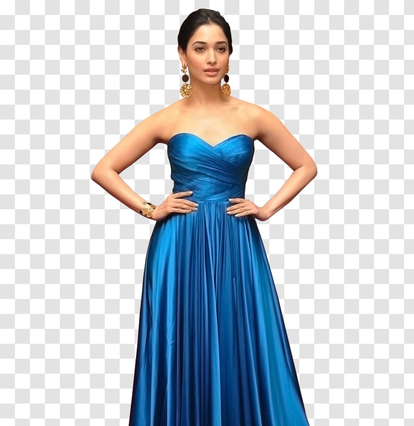 Tamannaah Actor Dress - Neck Transparent PNG