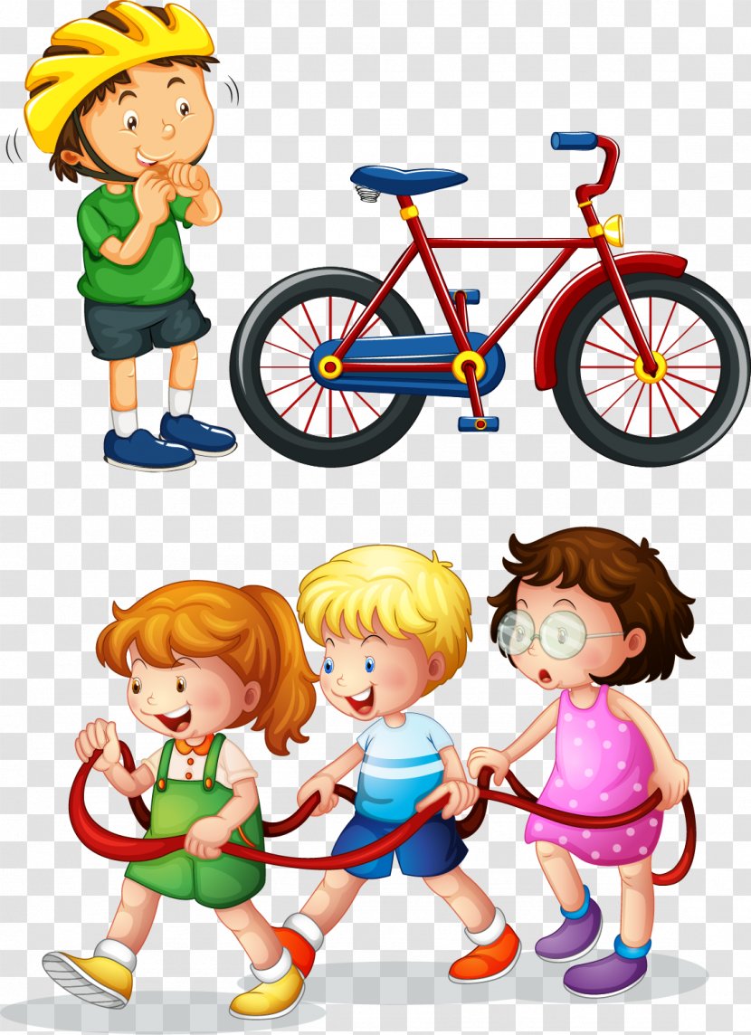 Bicycle Helmet Cycling Equestrianism Illustration - Vector Hand-painted Children Transparent PNG