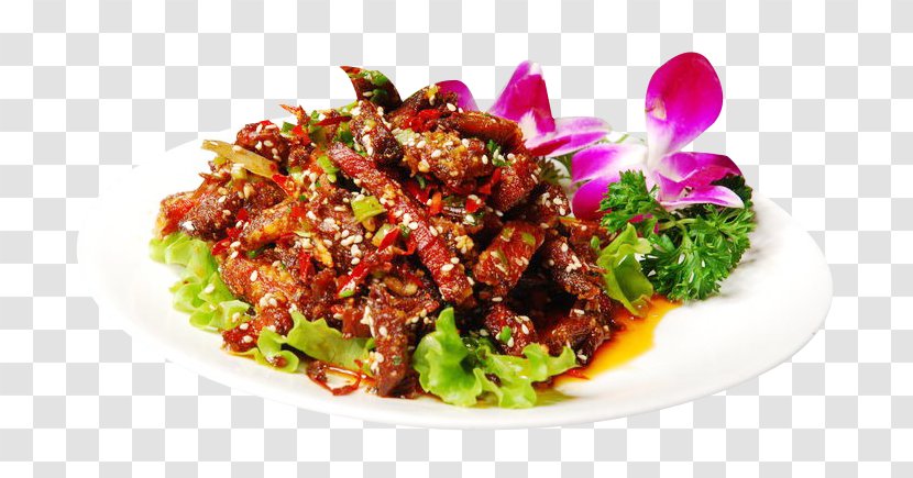 Jerky Chinese Cuisine Vegetarian Bakkwa Beef Noodle Soup - Dish - Spicy Sesame Transparent PNG