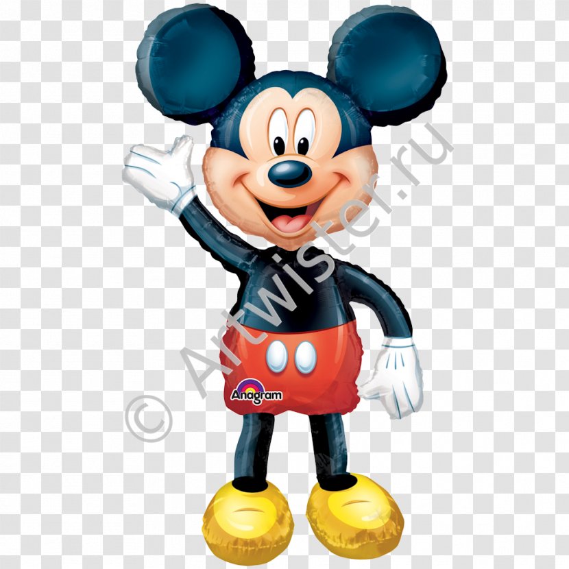 Mickey Mouse Minnie Mylar Balloon Party - Mascot Transparent PNG