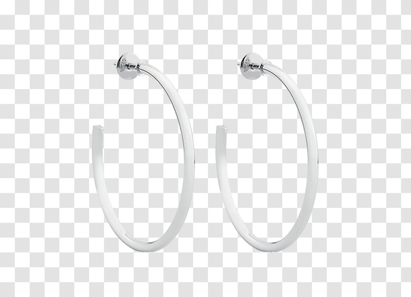 Earring Body Jewellery Silver Transparent PNG