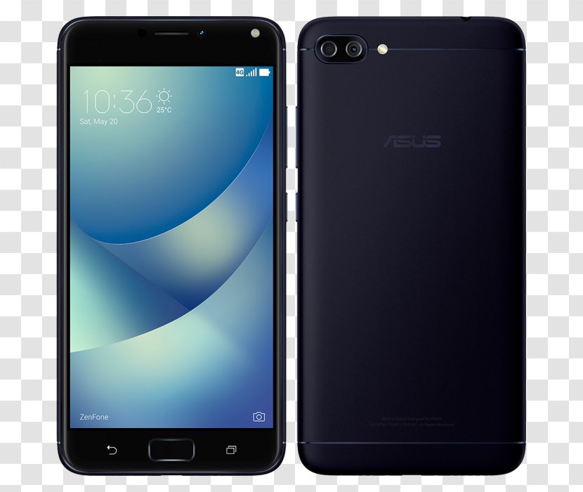 ASUS ZenFone 4 Max (ZC554KL) 华硕 Pro - Android Nougat - Smartphone Transparent PNG