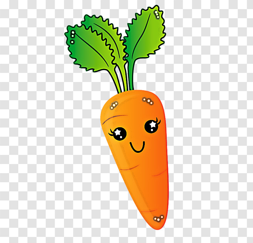 Carrot Vegetable Root Vegetable Cartoon Daikon Transparent PNG