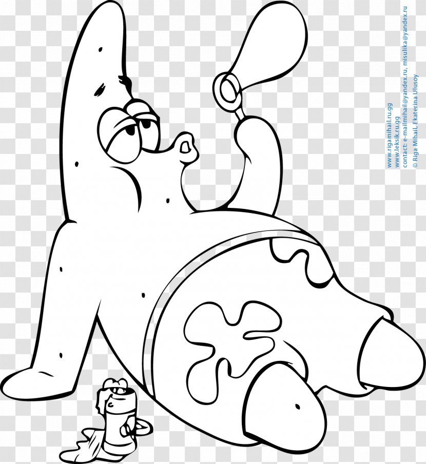 Patrick Star Dog Coloring Book Child SpongeBob SquarePants - Tree Transparent PNG