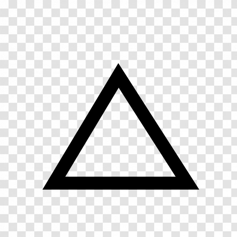Symbol - Royaltyfree - Triangles Transparent PNG