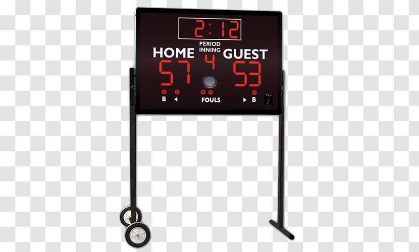 S'portable Scoreboards Sport Baseball Number - Electric Power Transparent PNG