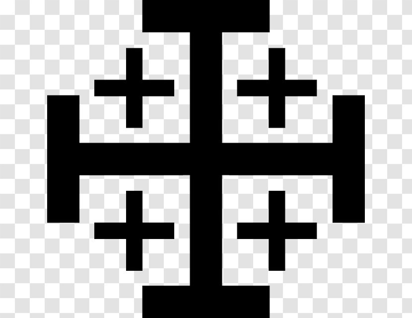 Jerusalem Cross Christian Tau Clip Art - Symbol - Al Aqsa Transparent PNG