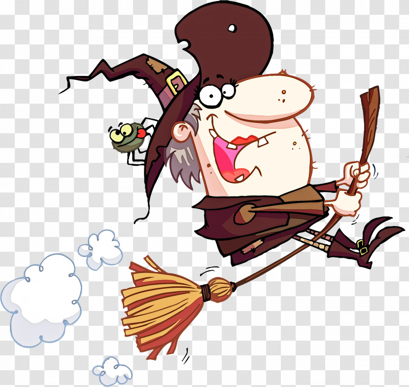 Cartoon Broom Transparent PNG