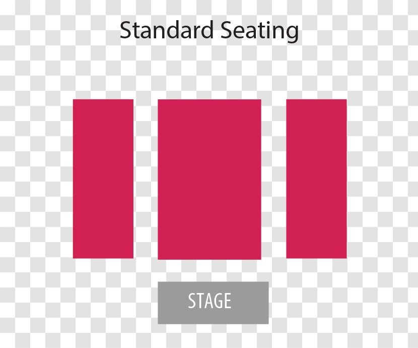 Seat Graphic Design Bar - Magenta - Studio Theatre Transparent PNG
