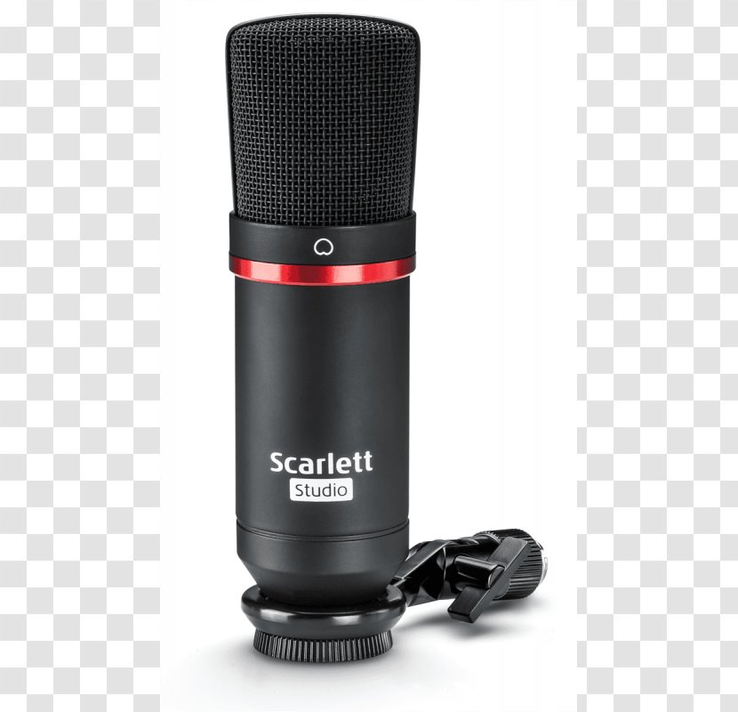 Microphone Focusrite Scarlett 2i2 2nd Gen Recording Studio - Heart Transparent PNG