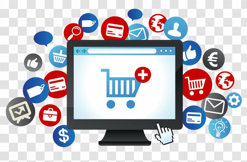 E-commerce Business Website Web Design Shopping Cart Software - Multimedia Transparent PNG