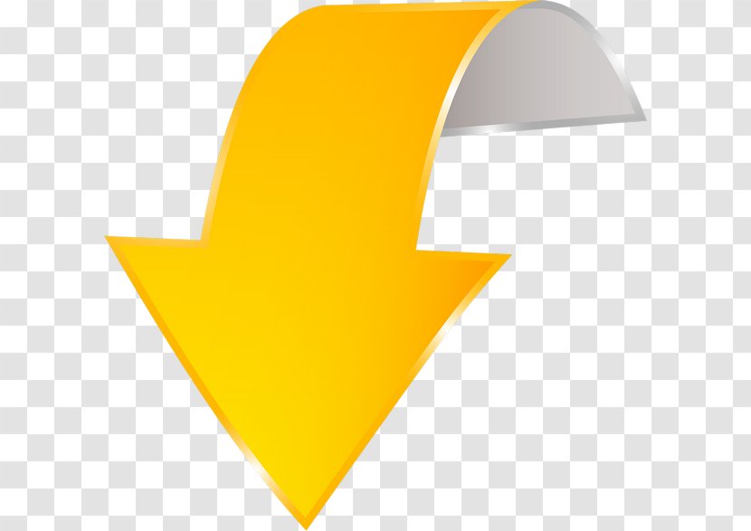 Arrow Девочка-Веточка Strelki Clip Art - Yellow - Seta Amarela Transparent PNG