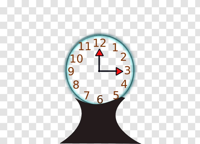24-hour Clock 12-hour Face Pendulum - Alarm Clocks Transparent PNG