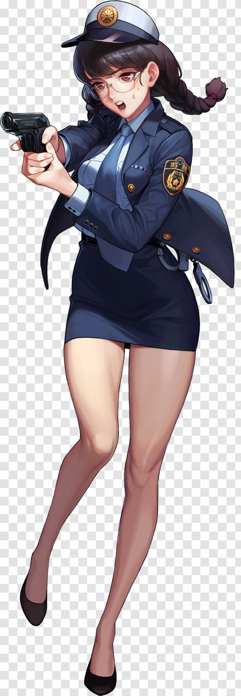 Black Survival Pin Character Art - Flower Transparent PNG