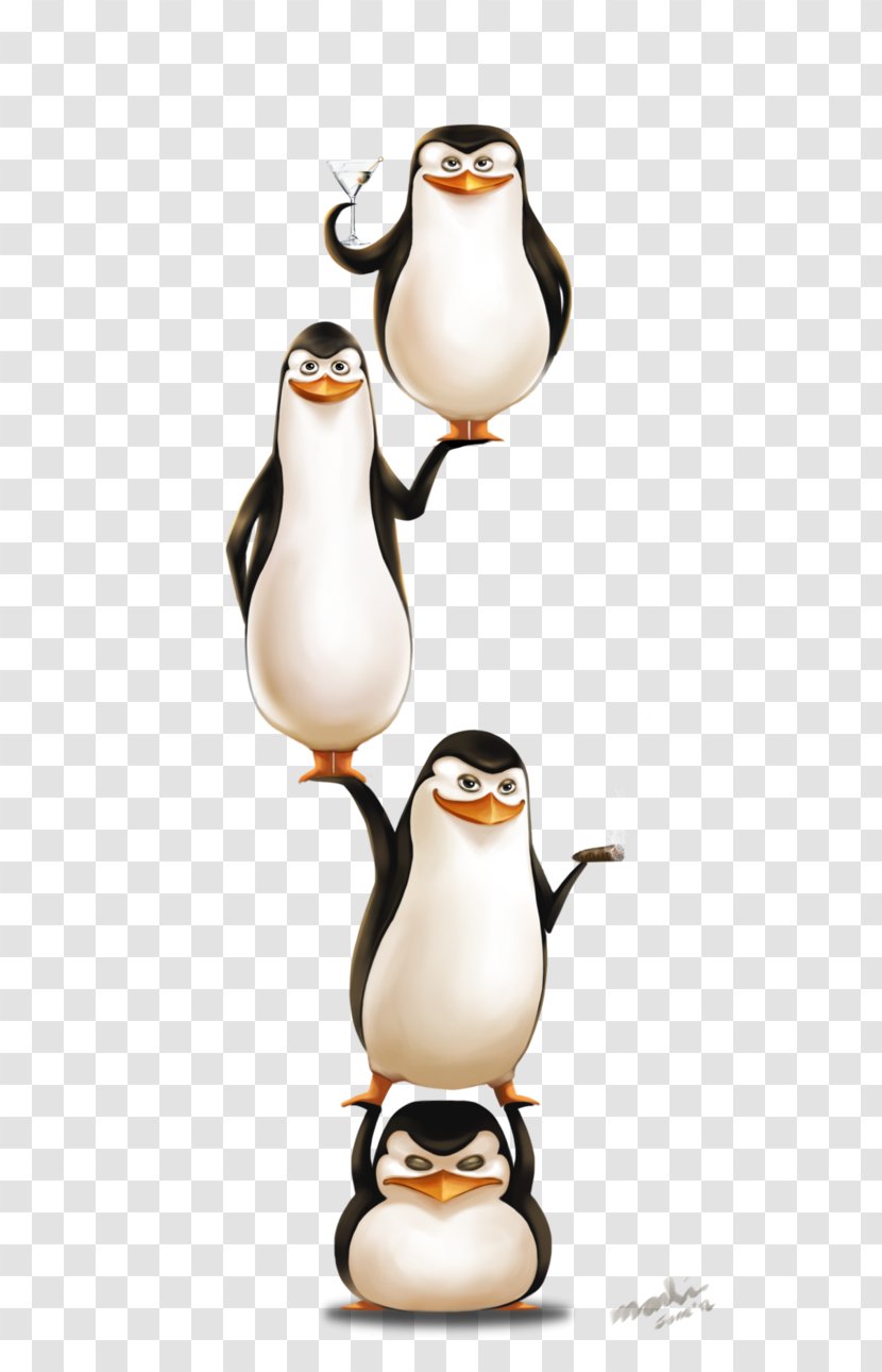 Kowalski Penguin Clip Art - Flightless Bird - Madagascar Penguins Transparent PNG