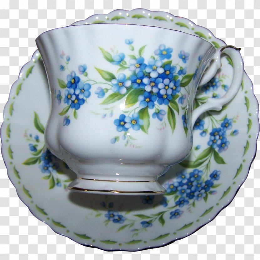 Saucer Plate Teacup Porcelain - Pottery Transparent PNG