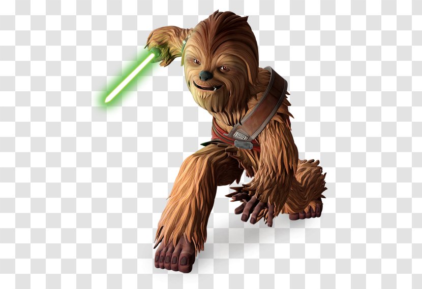 Star Wars: The Clone Wars Anakin Skywalker Chewbacca Trooper Transparent PNG