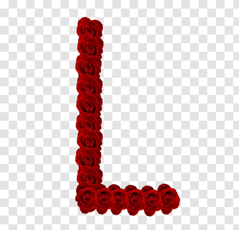 Alphabet Letter Initial Red - L Transparent PNG