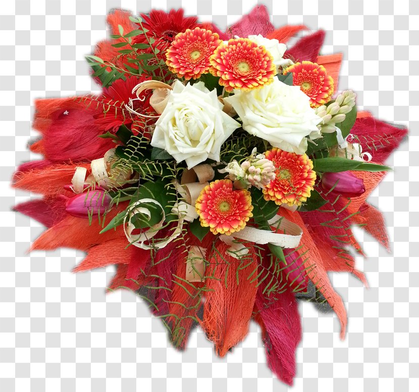 Flower Bouquet Cut Flowers Transvaal Daisy Floristry - Gift - Shop Transparent PNG