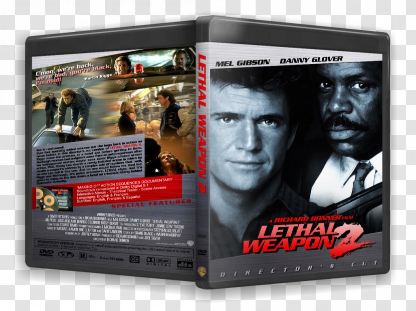 Lethal Weapon 2 Friends Director's Cut Electronics - Poster Transparent PNG