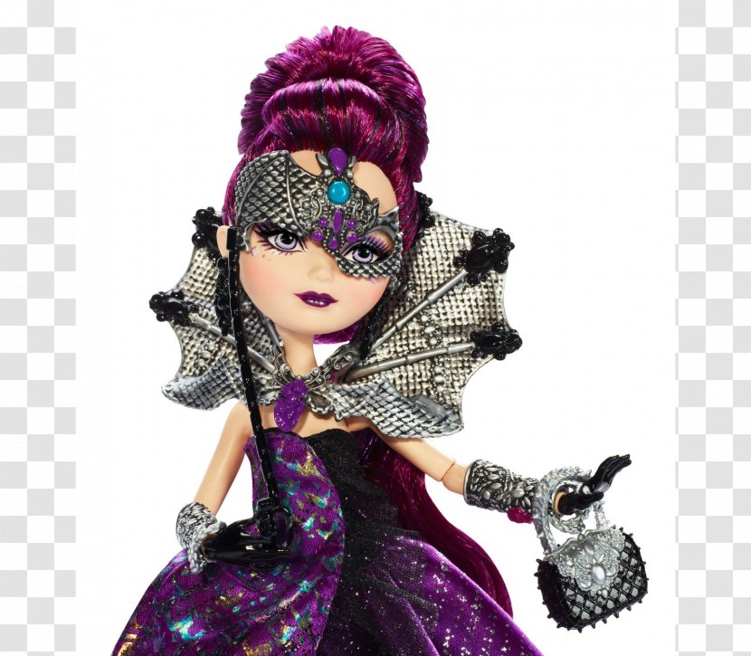 Ever After High Thronecoming Raven Queen Legacy Day Doll Dragon Games: The Junior Novel Based On Movie - Apple White Transparent PNG
