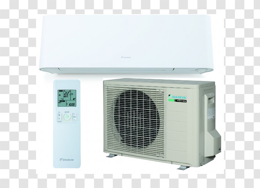 Daikin R-410A Air Conditioning Heat Pump Conditioner - Automobile - Emura Ftxj20mw Transparent PNG