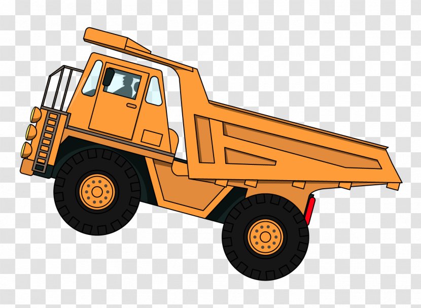 Car Bulldozer Commercial Vehicle Truck Automotive Design - Light Transparent PNG