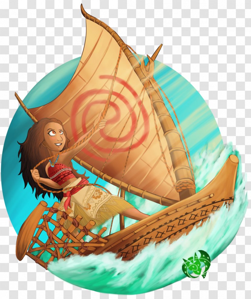 DeviantArt How Far I'll Go I’ll - Watercraft - Fish Transparent PNG