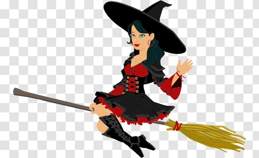 Witchcraft Broom Clip Art - Pixabay - Cliparts Transparent PNG