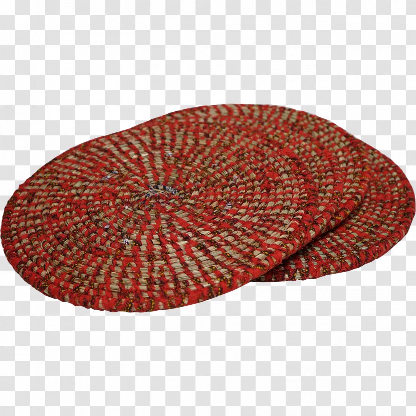 Dutch Wax Place Mats Basket Weaving Africa Textile - Craft Transparent PNG