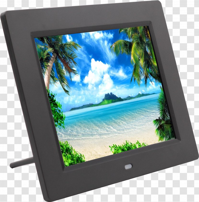 Digital Photo Frame Picture Frames Photography Data Computer Monitors - Displaylink Transparent PNG