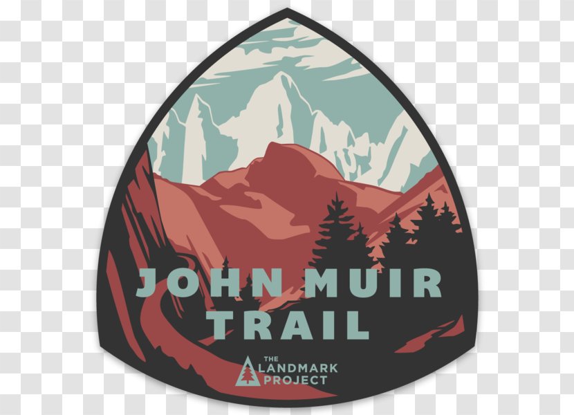 John Muir Trail Sticker Label Arches National Park - Hike Transparent PNG