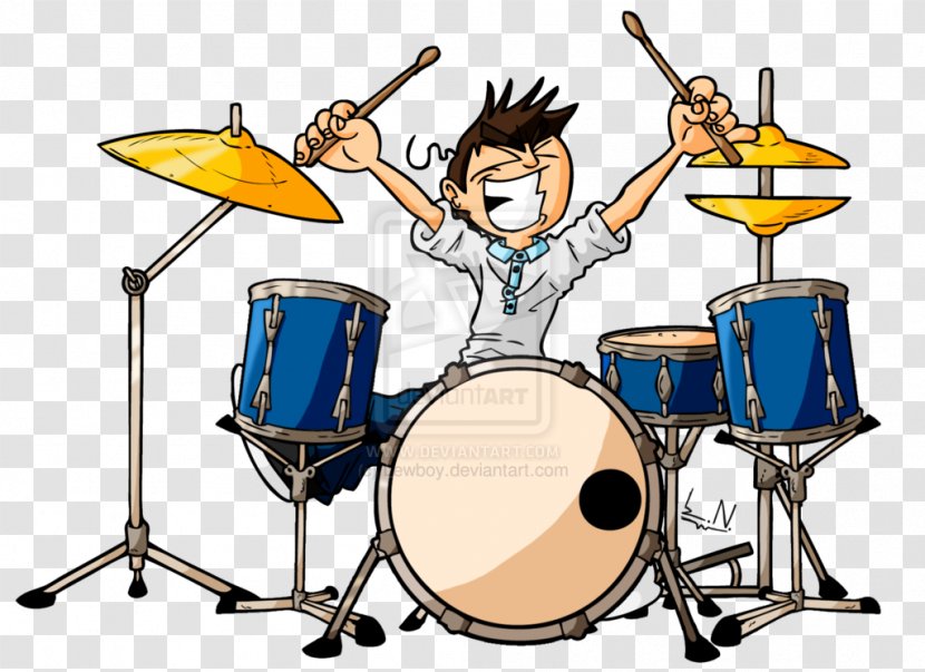 Animal Drums Drummer Cartoon - Watercolor Transparent PNG