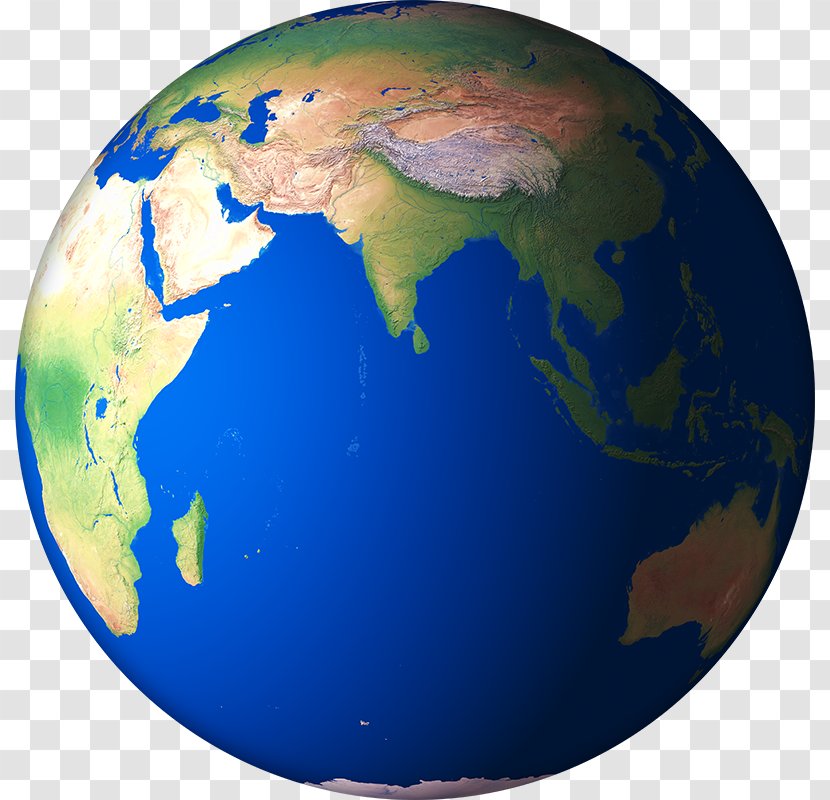 Earth Globe 3D Computer Graphics Rendering - Planet - 3D-Earth-Render-06 Transparent PNG