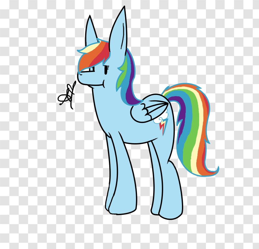 Cat Pony Rainbow Dash Pinkie Pie Fluttershy - Organism Transparent PNG