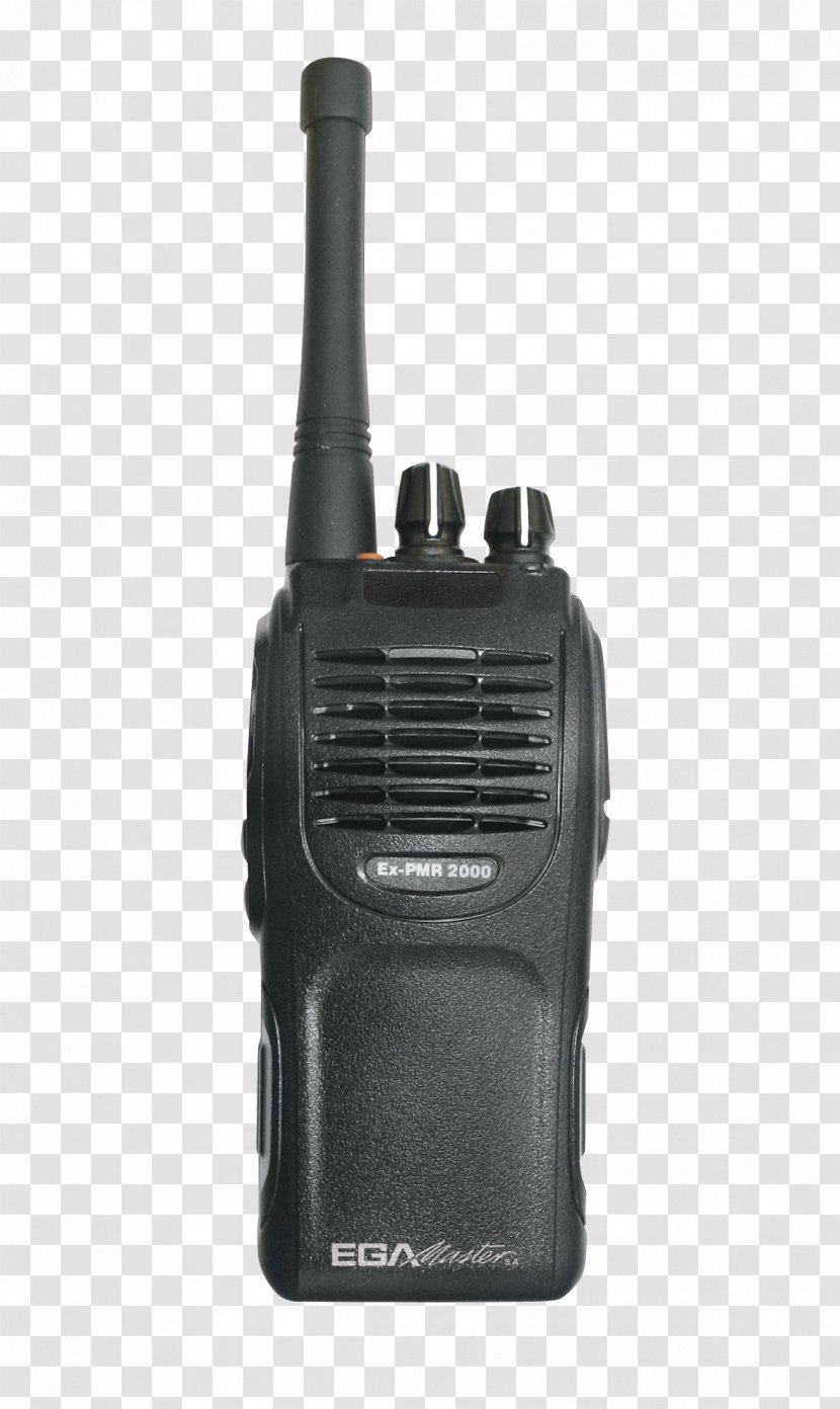 Microphone PMR446 Two-way Radio Walkie-talkie - Communication Device Transparent PNG