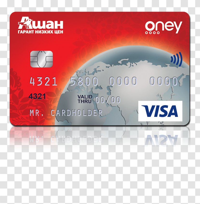 Credit Card Auchan Bank Visa - Multimedia Transparent PNG
