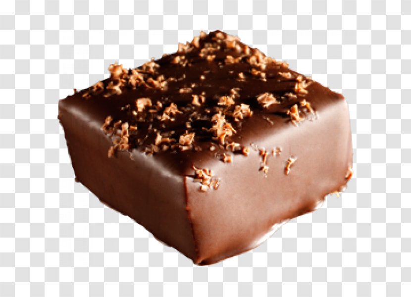 Fudge Chocolate Truffle Praline Bonbon Brownie - Toffee Transparent PNG