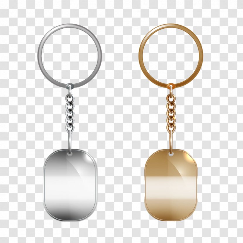 Keychain Royalty-free - Key - Metal Ring Cartoon Pictures Transparent PNG