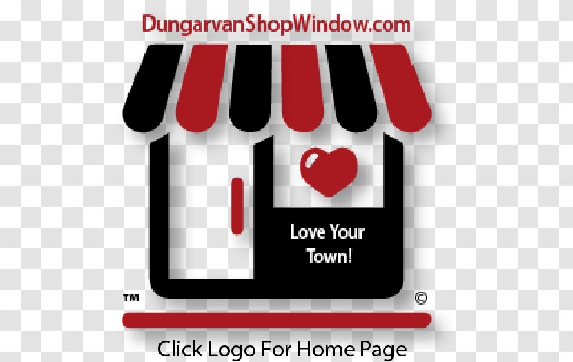 Dungarvan Shopping Clonmel Logo Product - Window Transparent PNG