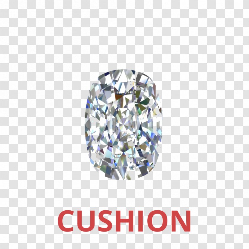 Ring Diamond Cut Princess - Emerald - White Cushion Transparent PNG