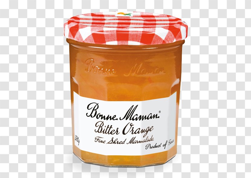 Jam Bonne Maman Canning Strawberry Marmalade - Orange Transparent PNG