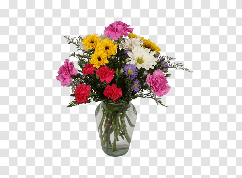 Rose Floral Design Flower Bouquet Flowerpot - Gift Transparent PNG