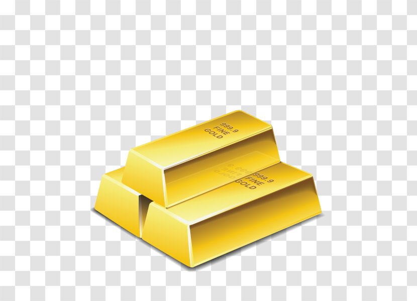 Gold Bar Ingot - Silver Transparent PNG