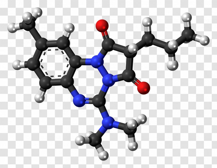 Ball-and-stick Model Space-filling Molecule Chemistry Molecular - Lewis Structure - Uricosuric Transparent PNG