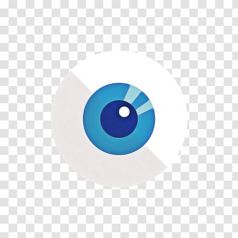 Blue Turquoise Logo Eye Circle - Iris Transparent PNG