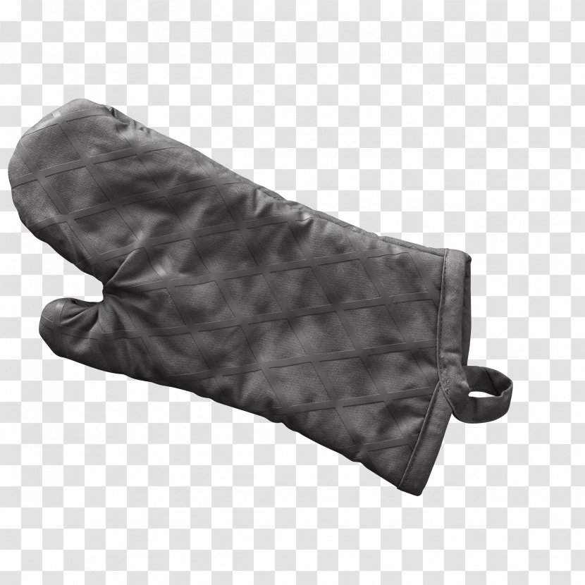 Glove Fur - Black - Gloves Transparent PNG