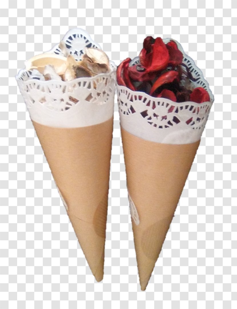 Ice Cream Paper Wedding Cucurucho Cone - Flavor Transparent PNG